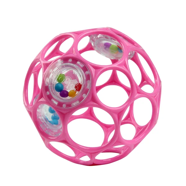 OBALL mit Rassel, pink