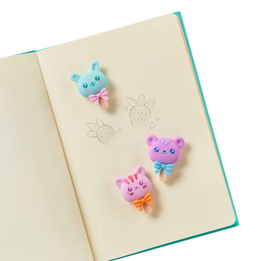 Ooly viskelædersæt med duft, Cutie Pops