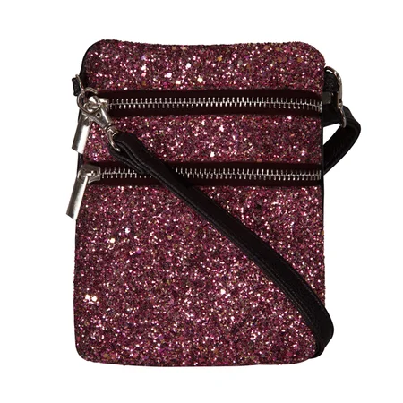 Sofie Schnoor taske med glimmer - red