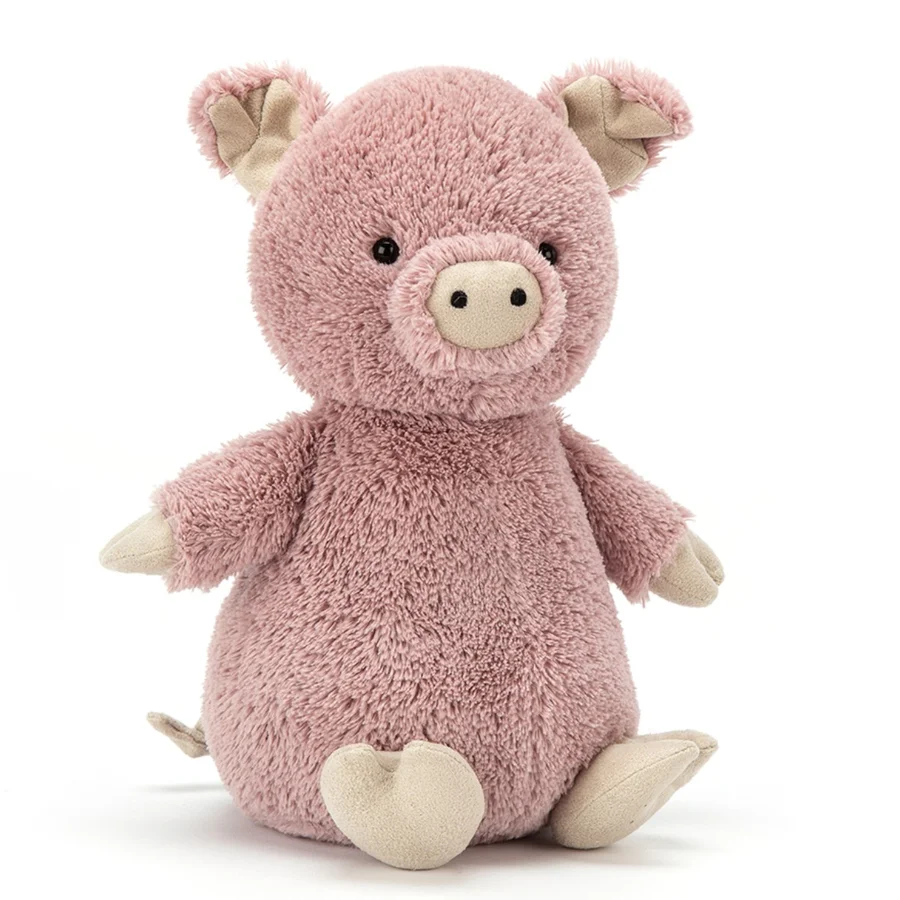 Jellycat bamse, Peanut Gris - 23 cm