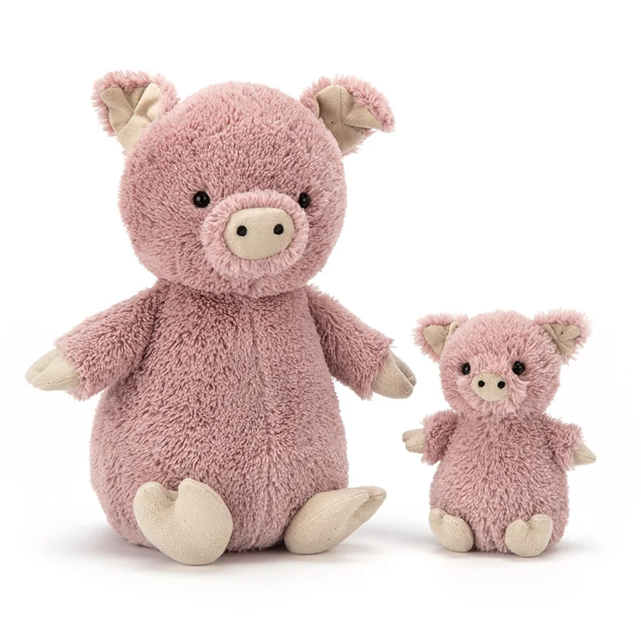 Jellycat bamse, Peanut Gris - 23 cm