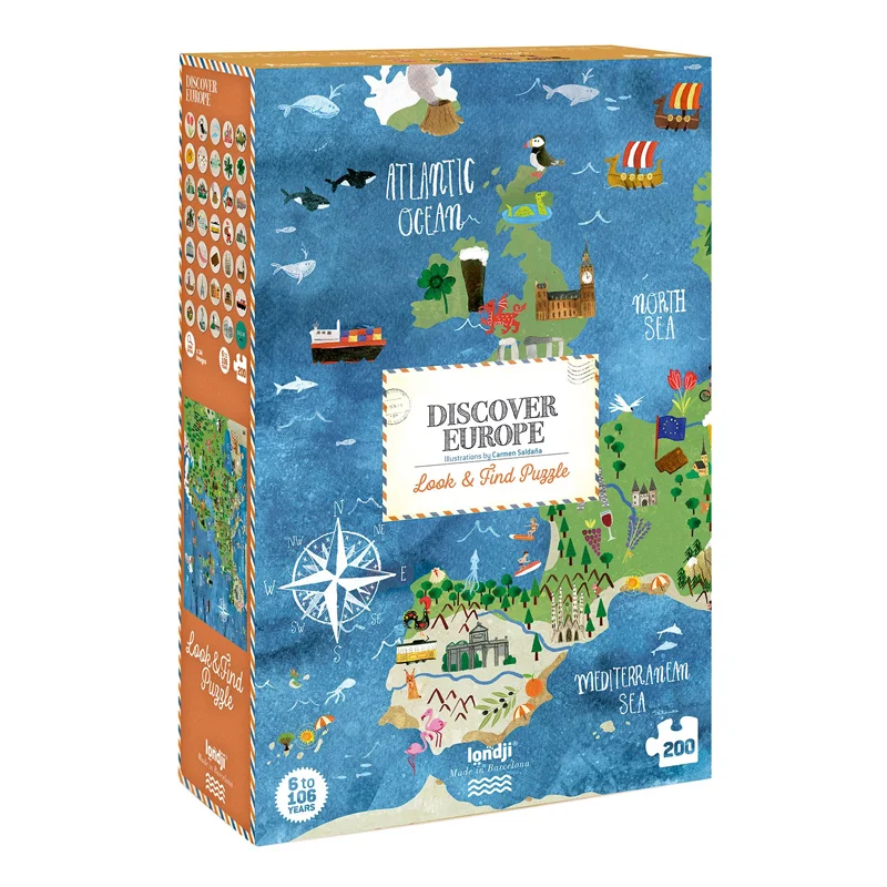 Londji puslespil, Discover Europe