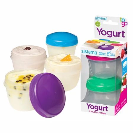 Sistema 2 stk youghurt to go