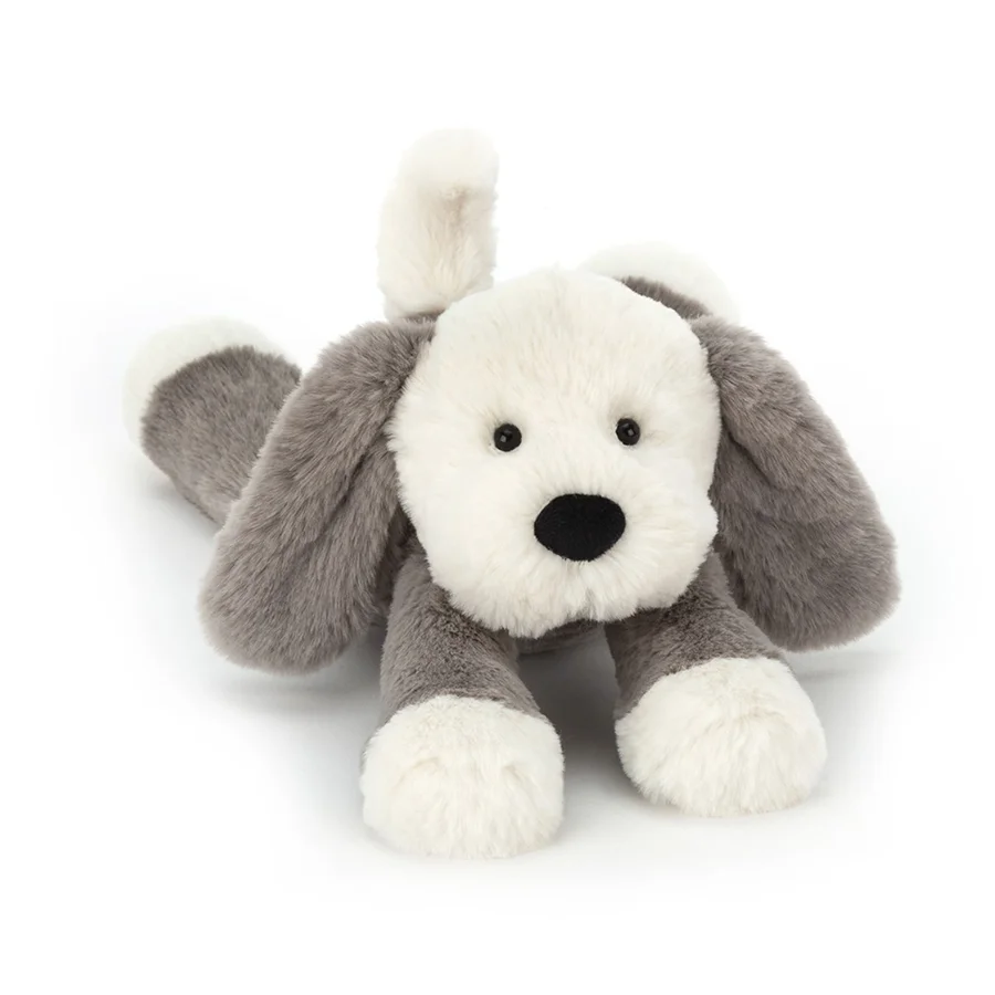 Jellycat bamse, Smudge Hund - 34 cm