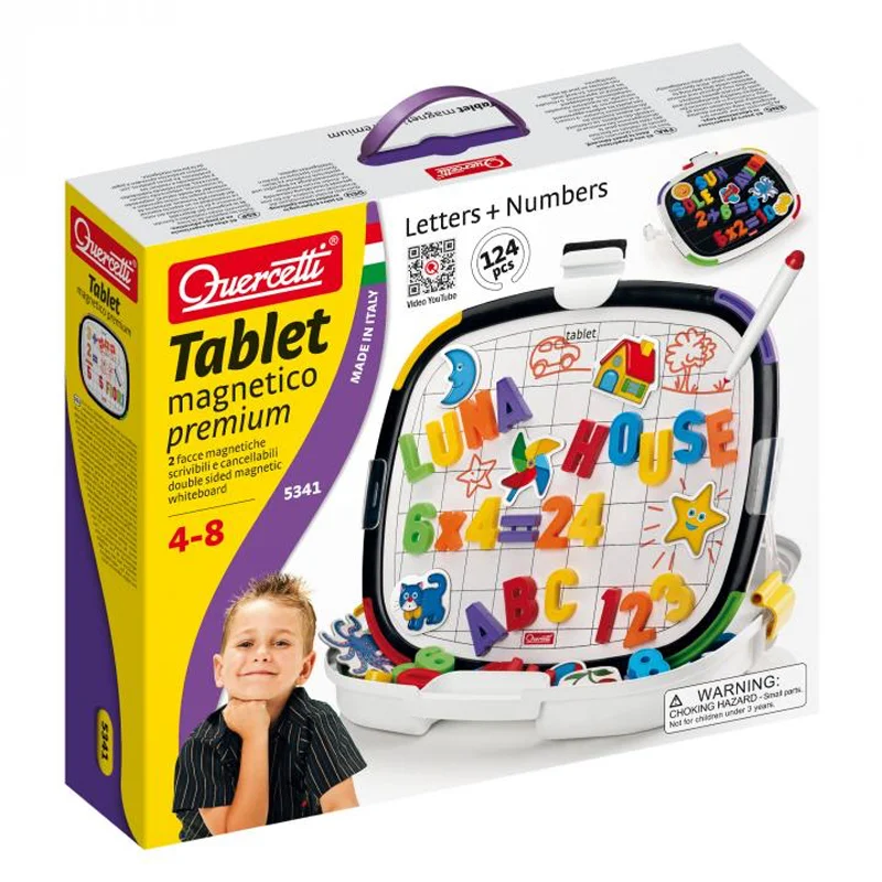 Quercetti Magnettavle med bogstaver
