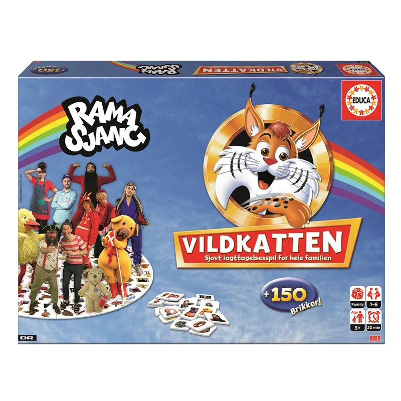 Vildkatten Ramasjang, 150 brikker