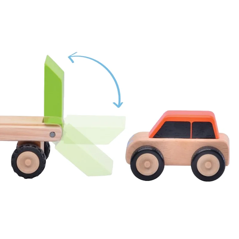 Wonderworld træbil, transporter