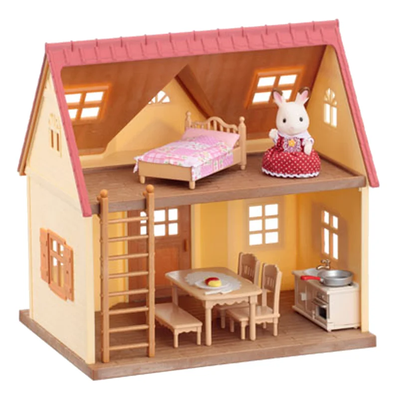 Sylvanian Families, Cosy Cottage inkl møbler