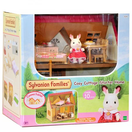 Sylvanian Families, Cosy Cottage inkl møbler