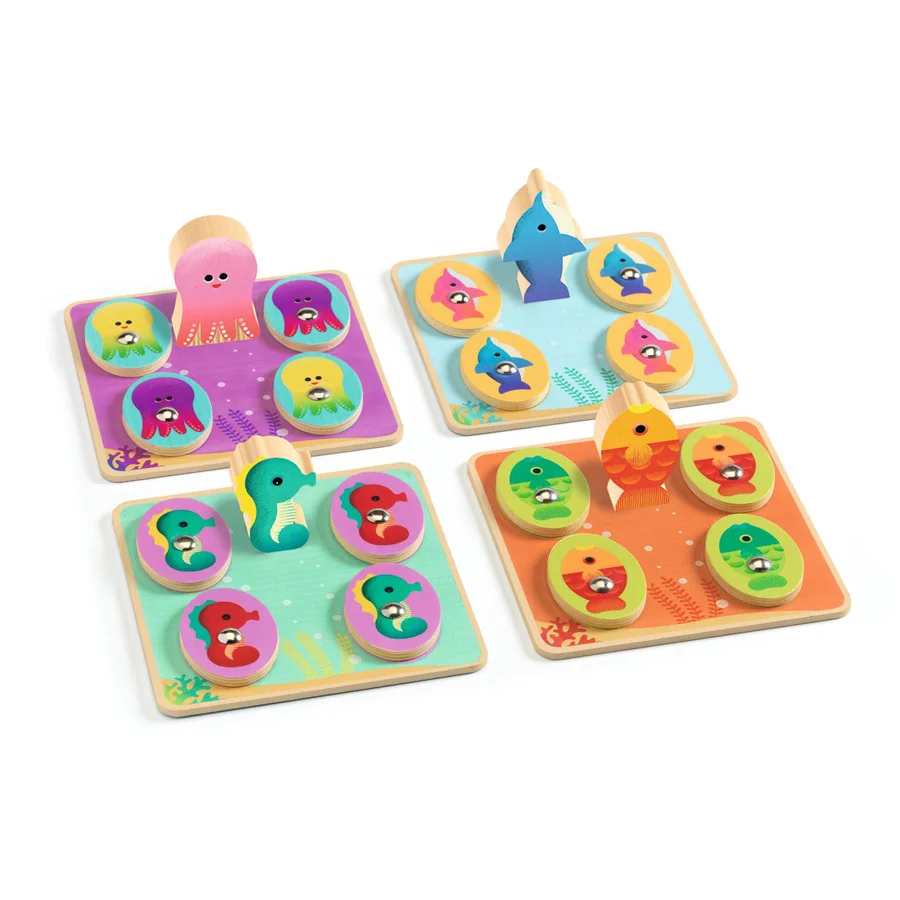 Djeco 4 Lærespil, Ludo Havet