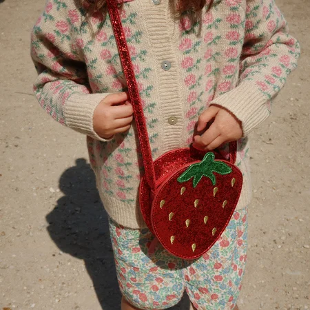 Konges Sløjd tut skuldertaske, jordbær