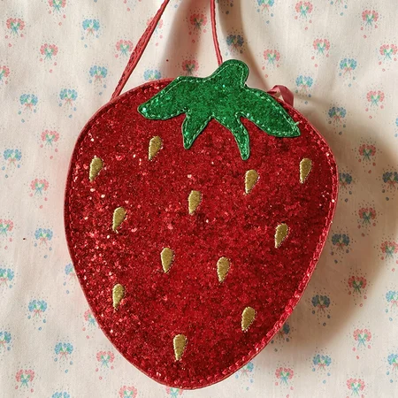 Konges Sløjd tut skuldertaske, jordbær