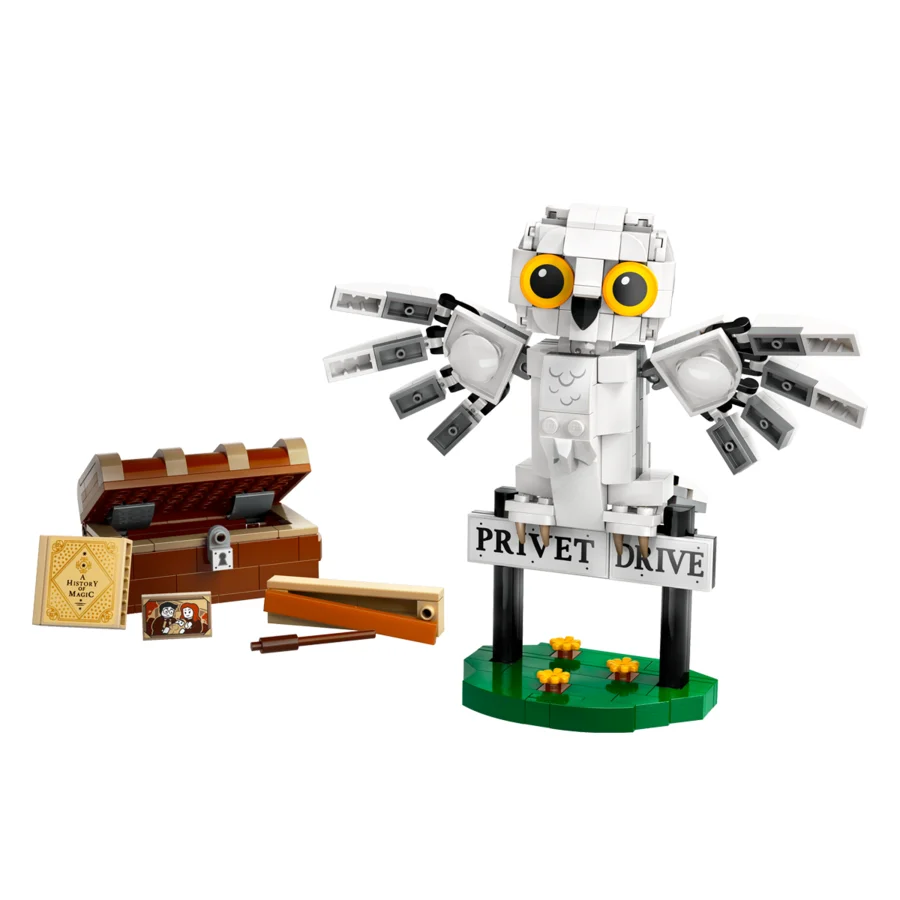 LEGO® HARRY POTTER Hedvig på Ligustervænget 4