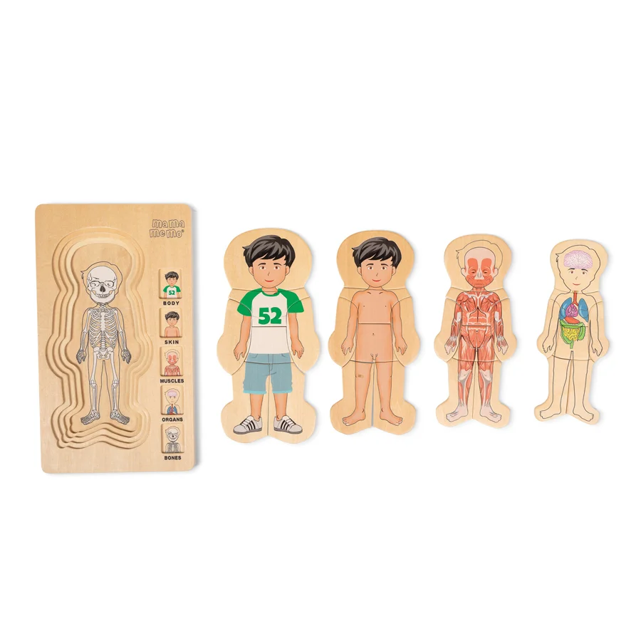 Mamamemo kropspuslespil dreng