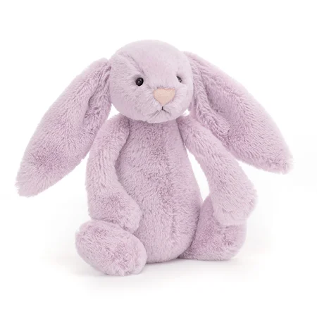 Jellycat Bashful kanin, Lilac - 31 cm