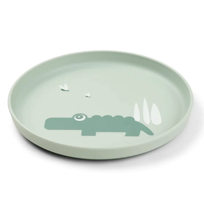 Done by Deer Tallerken, croco, green