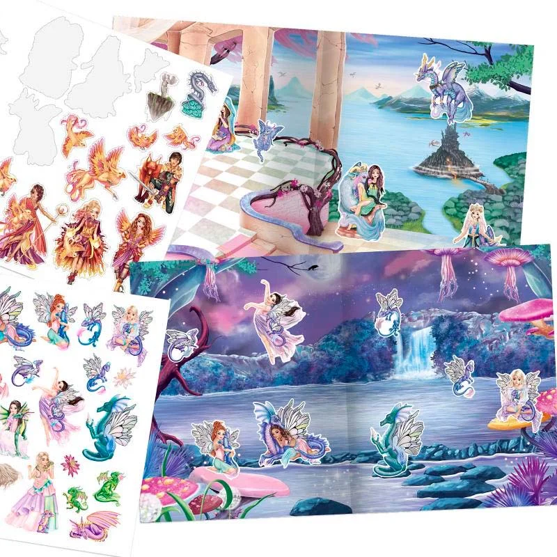 TOPModel Stickerworld, dragon love