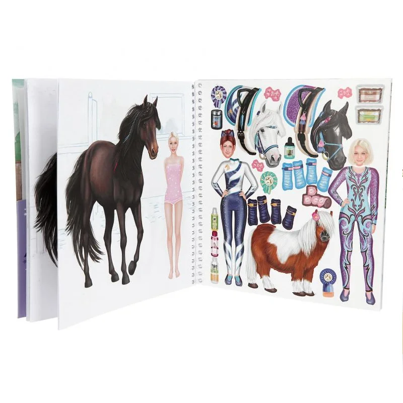 Miss Melody Dress me up Stickersbog