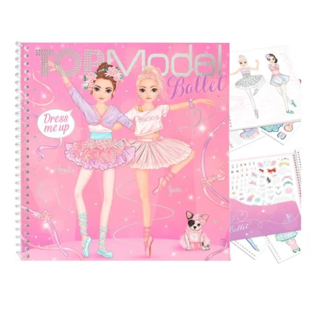 TOPModel Dress Me up ballet stickerbog