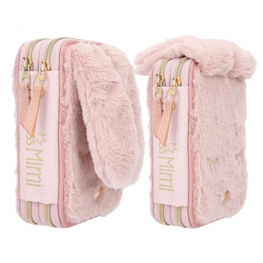 Princess Mimi Dobbelt Penalhus, kanin m/lange ører