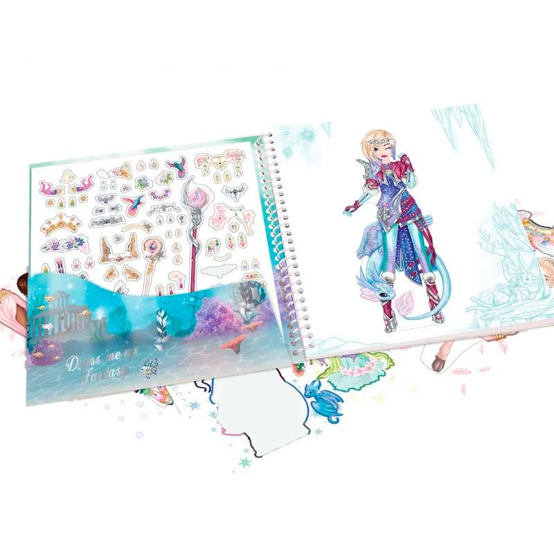 TOPModel Dress me up Stickerbog, Fantasy