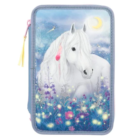 Miss Melody Trippel penalhus m/LED, ildfluer