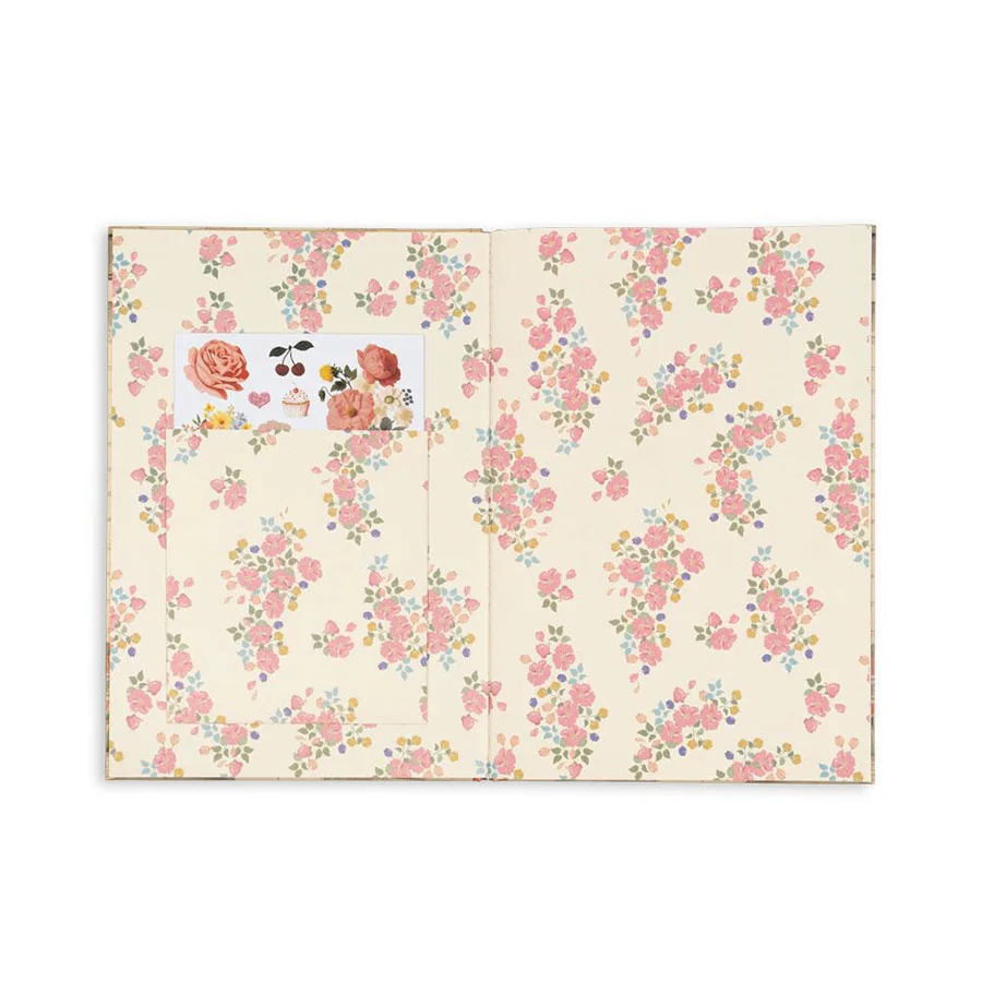 Konges Sløjd Malebog, House of flowers