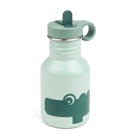 Done by deer Croco flaske rustfrit stål grøn