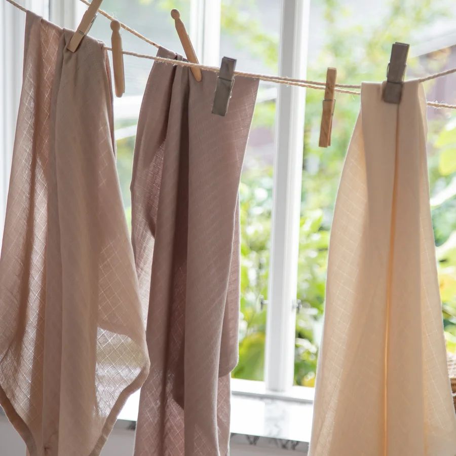 Sebra Stofbleer 3 stk, moonlight beige