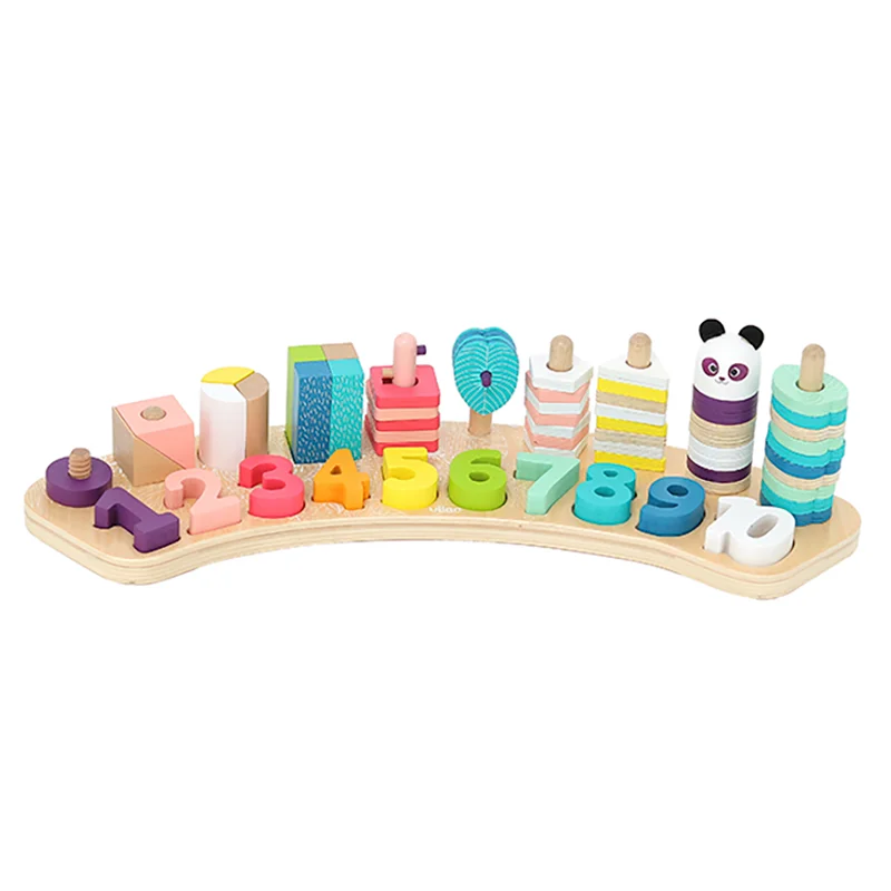 Vilac aktivitetsplade, Lær tal og former