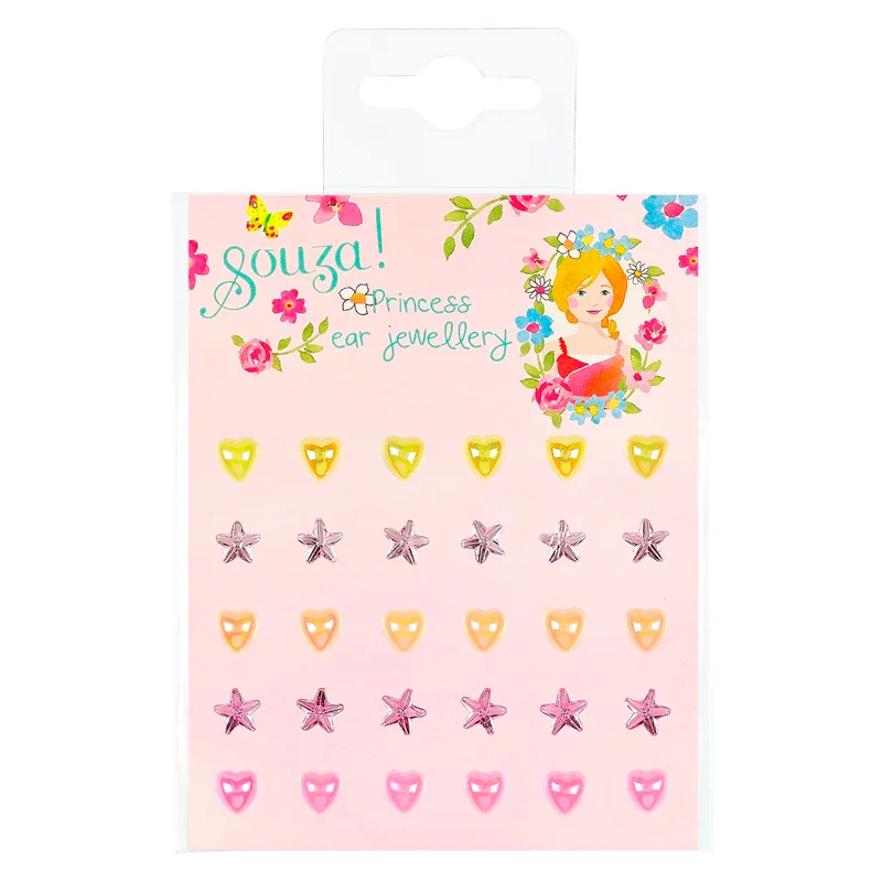 Souza Ørestickers, hjerter og stjerner