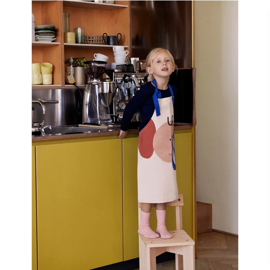 Ferm Living elefant forklæde, off white