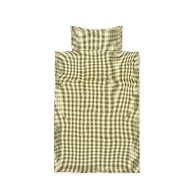 Ferm Living baby sengetøj, Lemon/Olive