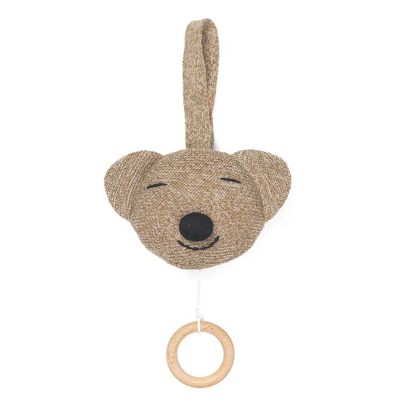 Ferm Living musikuro i merinould, bamse