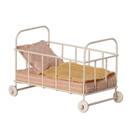 Maileg tremmeseng til micro, rosa