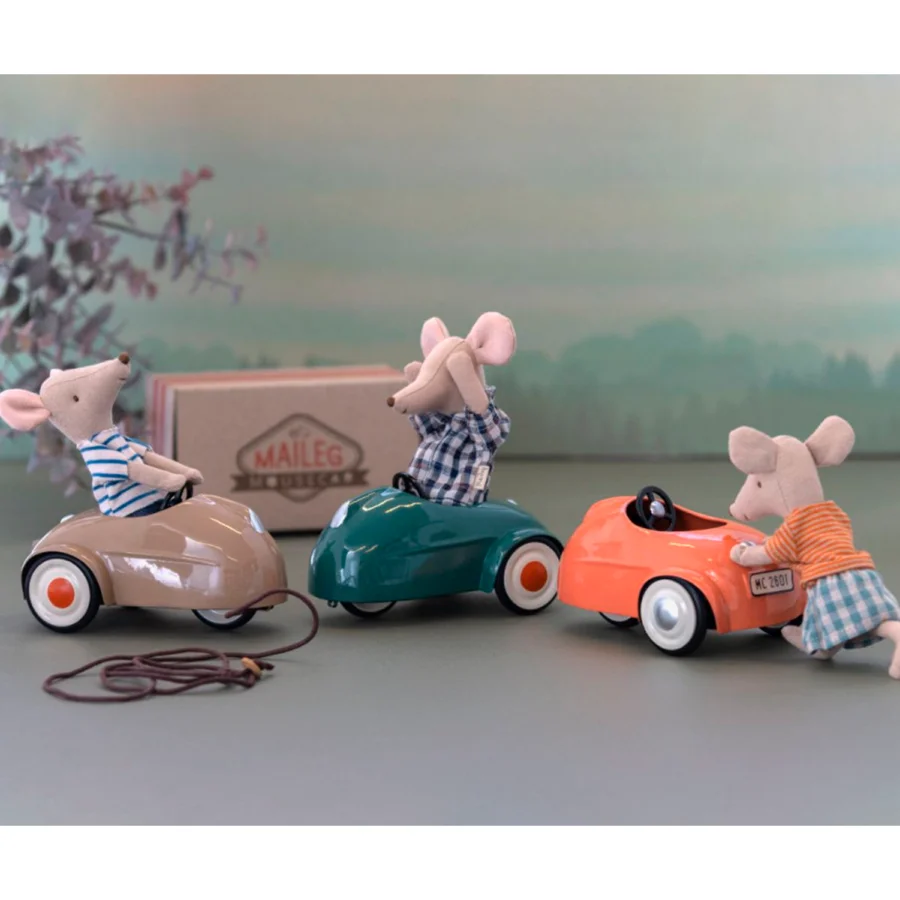 Maileg bil til mus, mørkegrøn