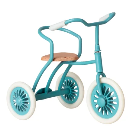 Maileg, Abri á Tricycle, Maus - blau