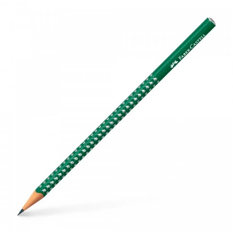 Faber Castell blyant sparkle m.glimmer, Forest Green
