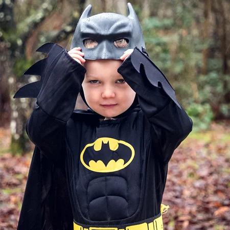 Ciao Srl deluxe Batman udklædning med muskler