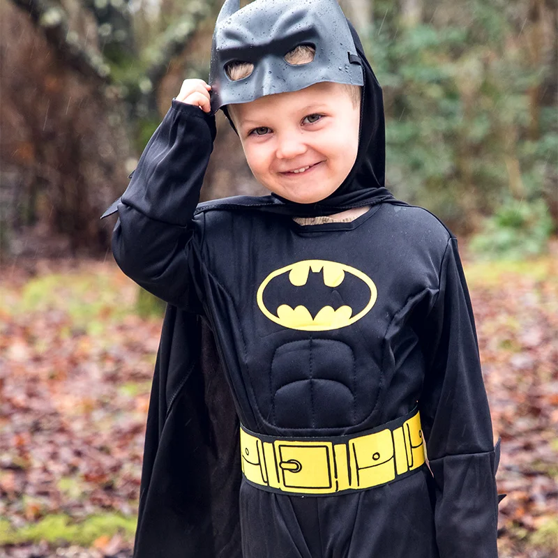 Ciao Srl deluxe Batman udklædning med muskler