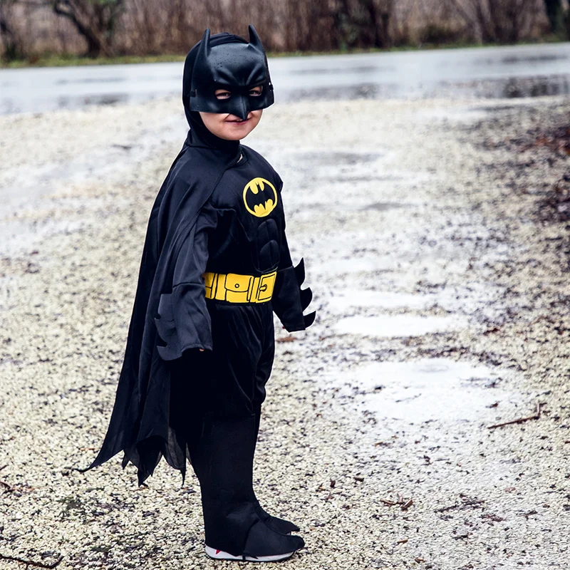 Ciao Srl deluxe Batman udklædning med muskler