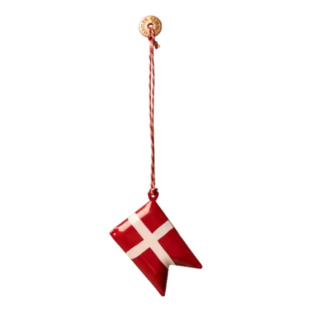 Maileg Weihnachtsanhänger aus Metall, Flagge