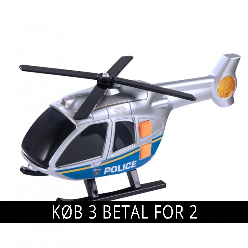 Teamsterz politi helikopter m.lys/lyd 