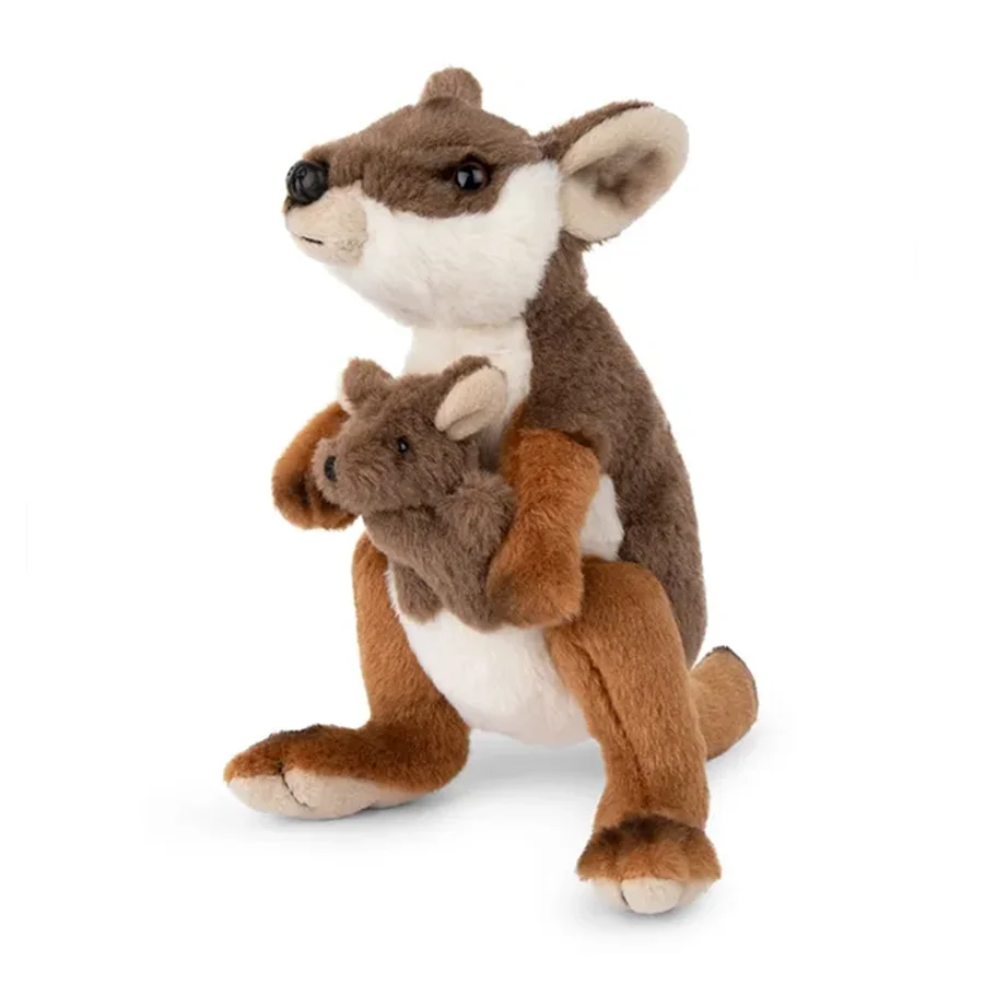 WWF wallaby med unge