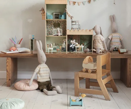 Maileg kanin, str. 5 - bukser og striktrøje