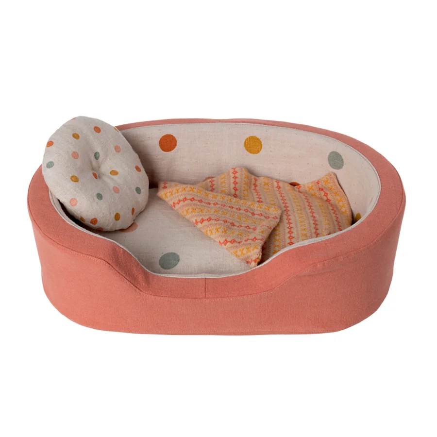 Maileg hundekurv, koral