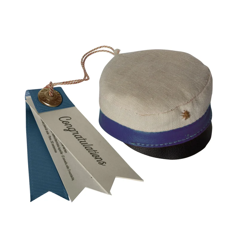 Maileg studenterhue til medium kanin, blå