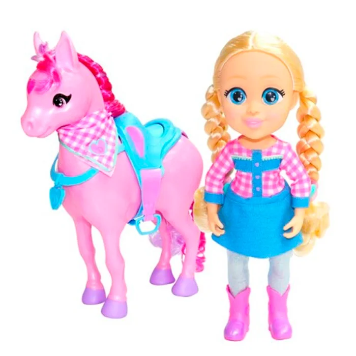 Love Diana 33 cm Dukke, Cowgirl Diana & Honey