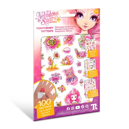 Nebulous Star tatoveringer, pink
