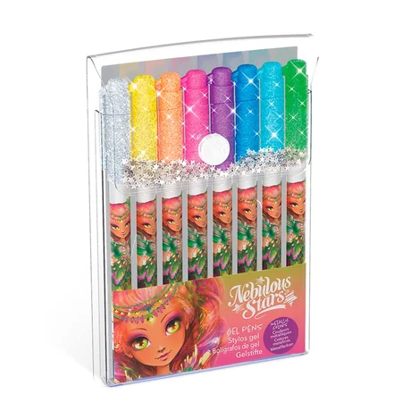 Nebulous Star Gel pen 8 stk metallic